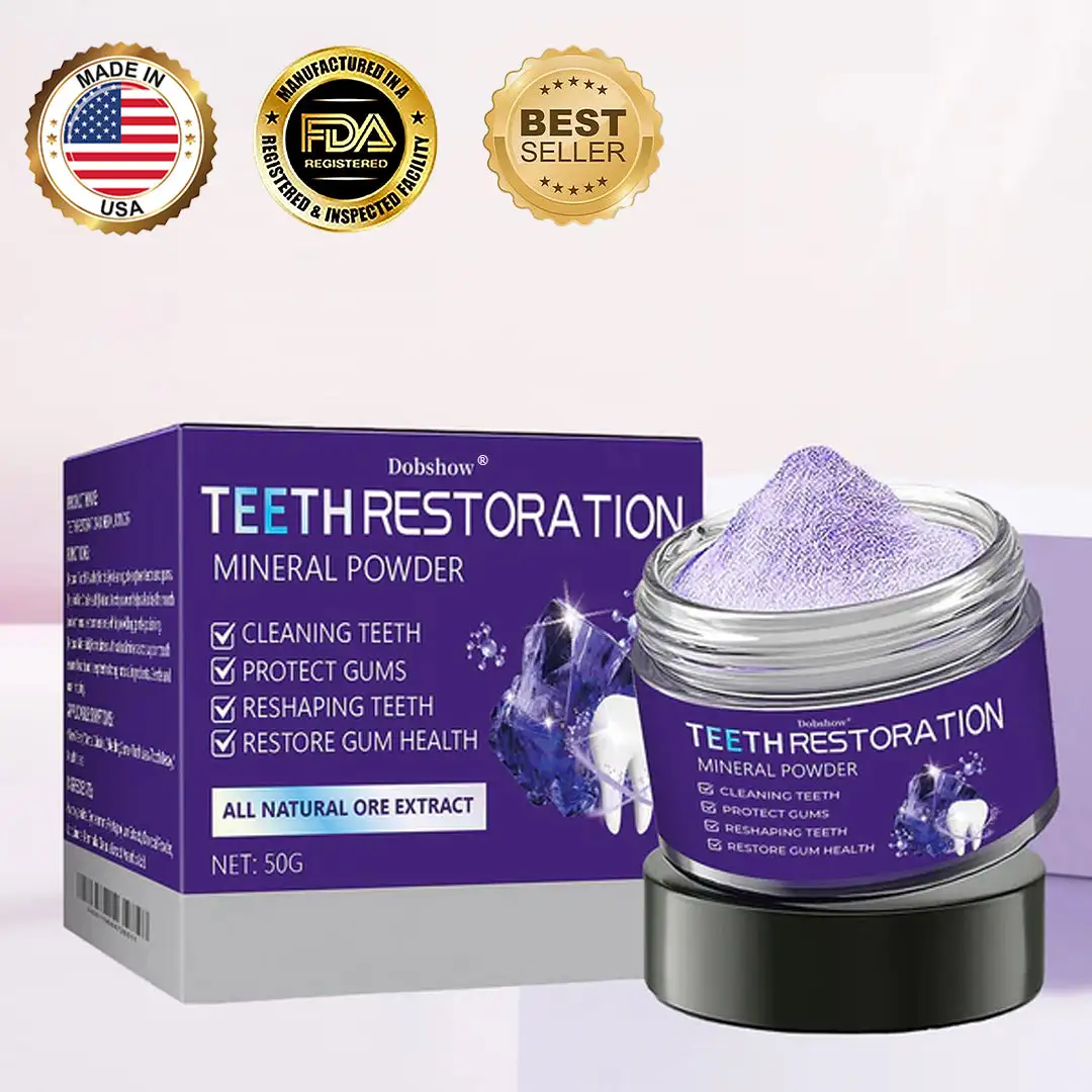 🦷Dobshow® Dental Repair Mineral Powder >> 🔥Buy 1 Get 1 Free🔥