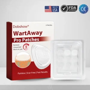 See Results in 3-5 Days with Dobshow® WartAway Pro Patches.