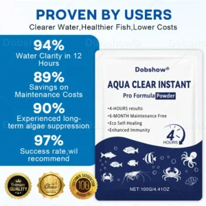 🏆Official Store| Dobshow® AquaClear Instant Pro Formula Powder