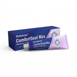 🔥Dobshow® ComfortSeal Max Denture Adhesive—🦷96-hour long-lasting, heat adaptive technology