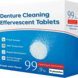 Dobshow® Denture Cleaning Effervescent Tablets