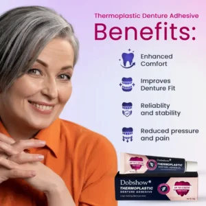 Dobshow® Thermoplastic Denture Adhesive✅Up to 4 Days Hold✅
