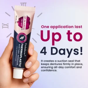 Dobshow® Thermoplastic Denture Adhesive✅Up to 4 Days Hold✅
