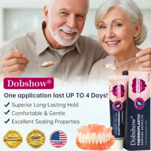 🔥LIMITED SPECIAL OFFER🔥 Dobshow® Thermoplastic Denture Adhesive - All Day Secure