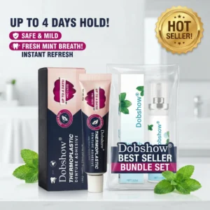 🔥LIMITED SPECIAL OFFER🔥 Dobshow® Thermoplastic Denture Adhesive - All Day Secure