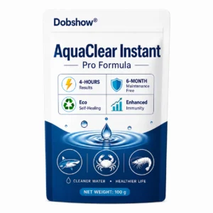 🧬 Clears Green Water in 24h | 100% Fish Safe (Bio-Formula)Dobshow® AquaClear Instant Pro Formula