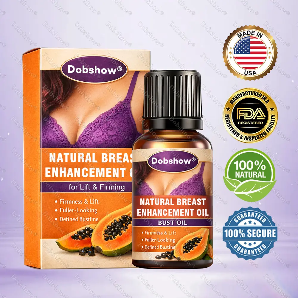 Dobshow® Natural Breast Enhancement Oil for Lift & Firming– Improve Elasticity & Shape