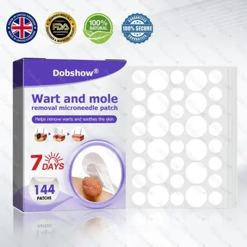 Dobshow® Wart and mole removal microneedle patch