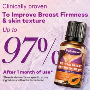 ๐U.S. ๐๐๐๐๐๐๐๐ก ๐๐ฉ๐ค๐ง๐ | Dobshowยฎ Natural Breast Enhancement Oil for Lift & Firming