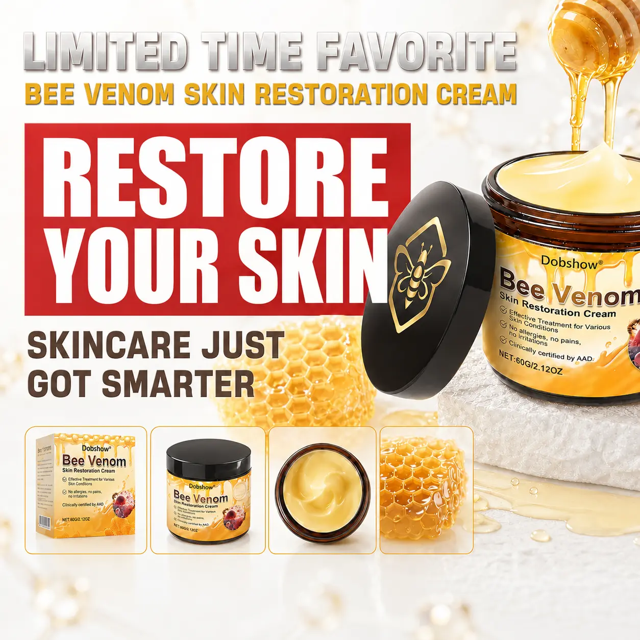 💥 2026 Limited 70% OFF 🔥 Dobshow® Barrier Repair Cream