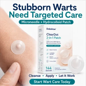 ⚡Dobshow®ClearDot 2-in-1 Patch | Helps Smooth Raised Bumps, Blemishes & Uneven Skin Texture