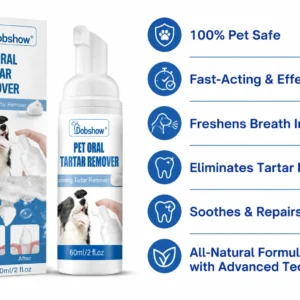 ✅End Pet Oral Problems⚡️Dobshow® 3-in-1 Pet Oral Care Spray-For Dogs & Cats of All Sizes🐶🐱