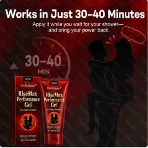 🔥 100K+ SOLD 🔥 Dobshow® RiseMax Newly Upgraded High-Performance Gel for Men💪🏋️♂️