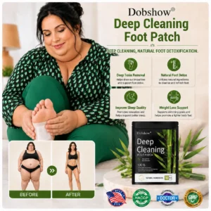 💥 150K+ SOLD 💕 - Dobshow® New High-Efficiency Foot Fat-Burning Weight Loss Detox Pads