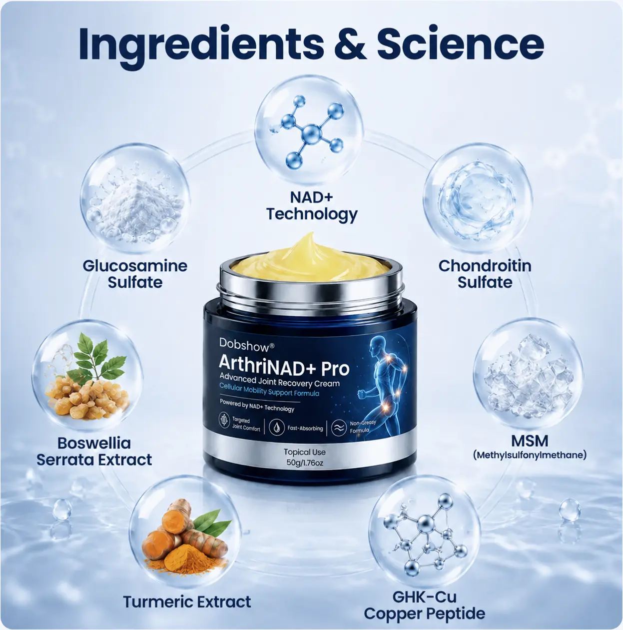 100K+ SOLD 🔥 Dobshow® ArthriNAD+ Pro Advanced Joint Recovery Cream