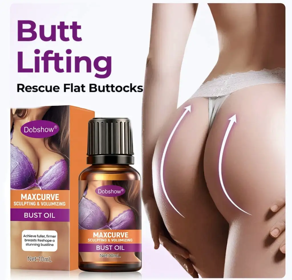 100K+ SOLD 🔥 Dobshow® MaxCurve Sculpting & Volumizing Bust Oil