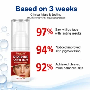 🔥100K+ SOLD | Dobshow® Advanced Piperine Vitiligo Repigmentation Spray — Upgraded Steroid-Free Botanical Formula