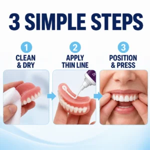 🔥89K+SOLD🔥Dobshow® Bio-Seal Max 5-Day Denture Adhesive🦷💙FDA Certified