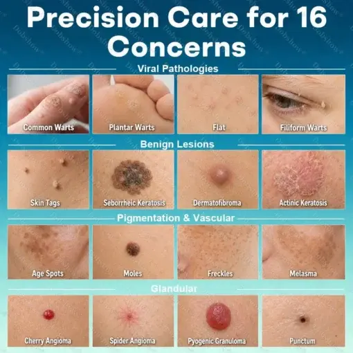 Dobshow® 7-Day Blemish Remover Pain-Free & Scar-Free Advanced Roller Pen for Skin Tags and Spots