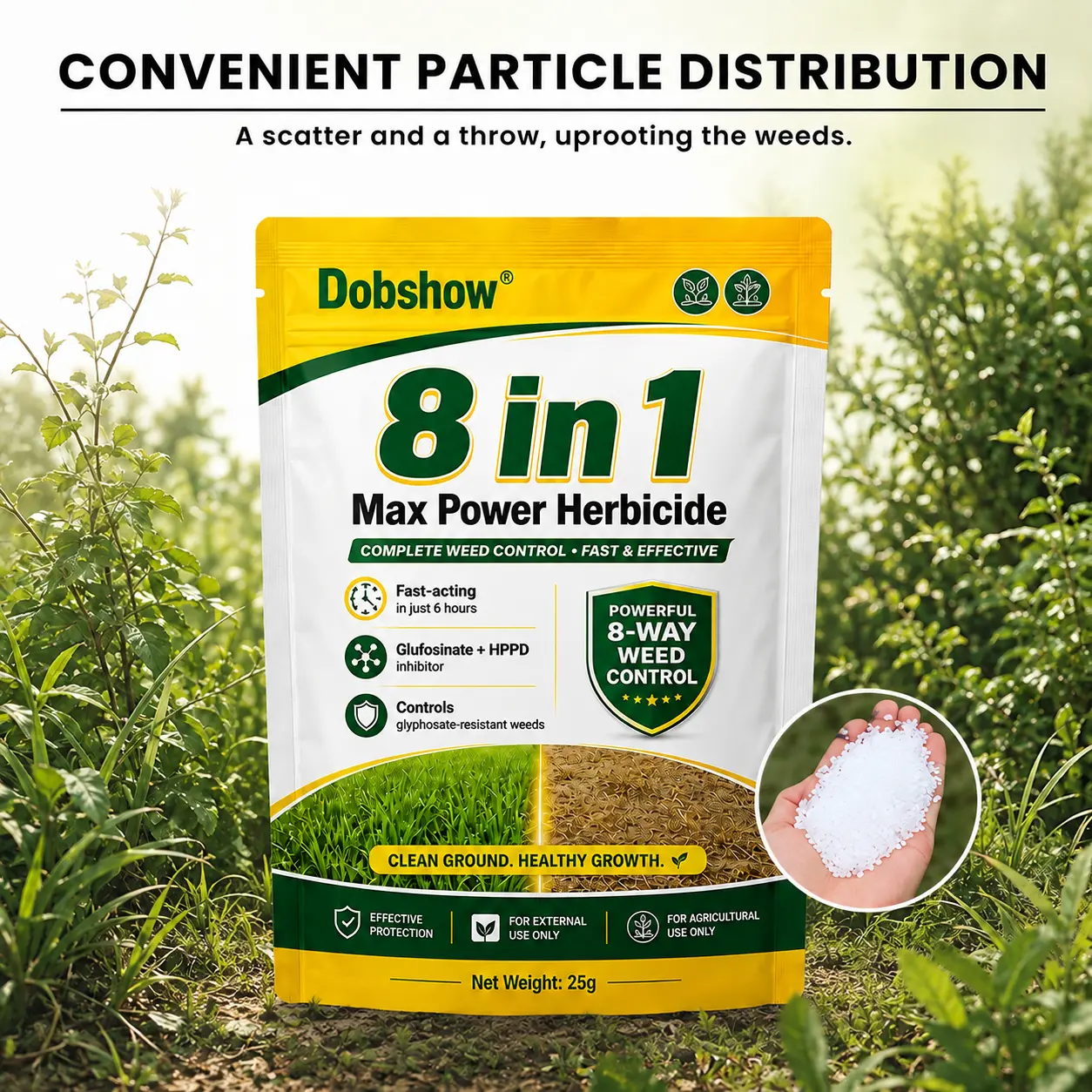 Dobshow® 8 in 1 Cyclosinone Anti-Weed Granules