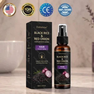 🔥Dobshow® Black Rice & Red Onion Hair Growth Spray