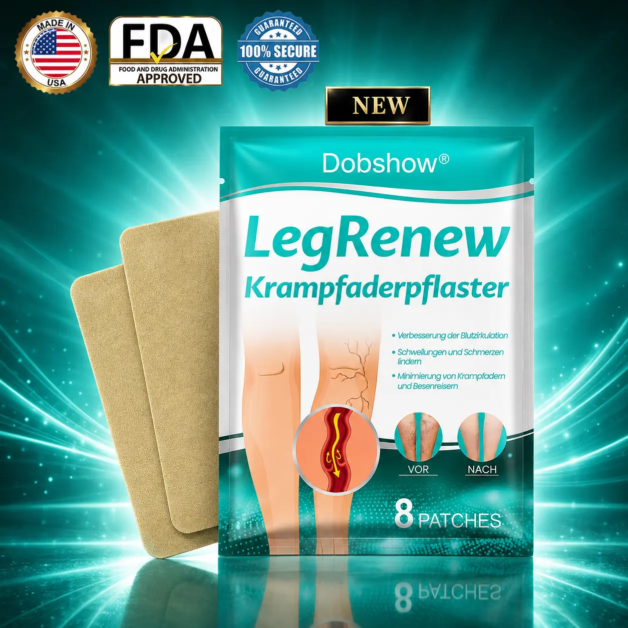 Dobshow® LegRenew Varicose Vein Patch