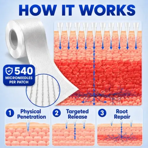 Dobshow® Micro Needle Patch Roll