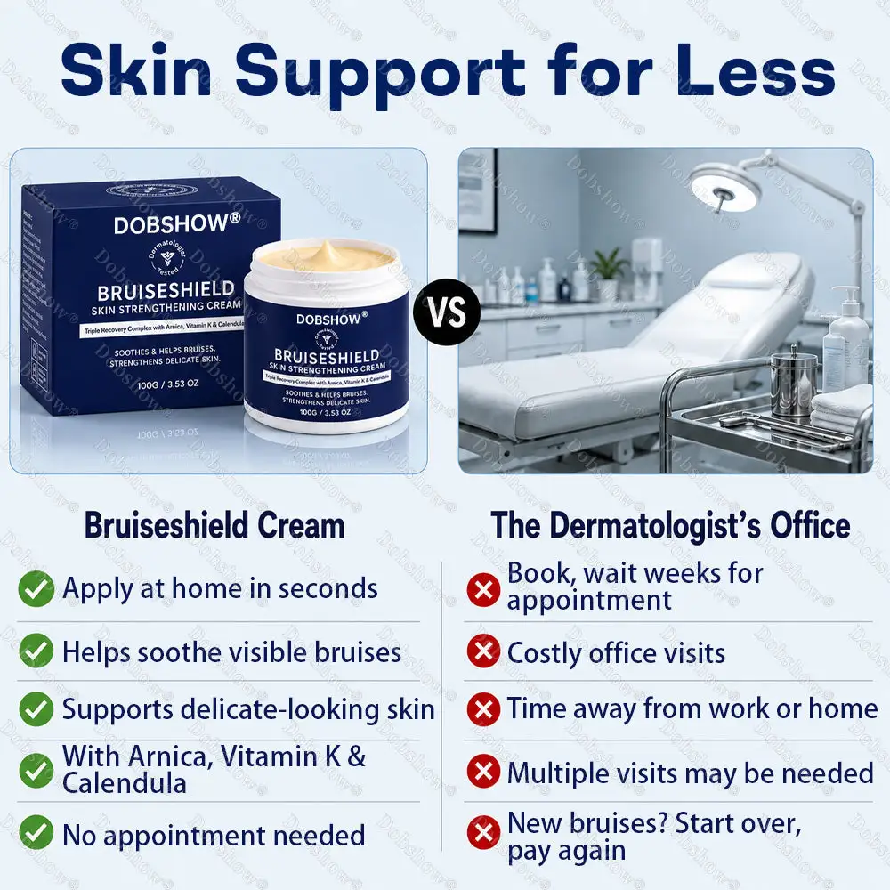 OFFICIAL
BRAND
🔥Dobshow® BRUISESHIELD Skin Strengthening Cream