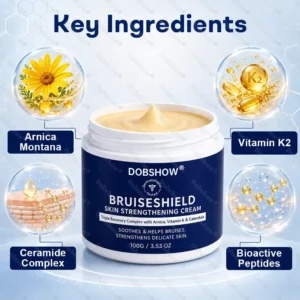 OFFICIAL
BRAND
🔥Dobshow® BRUISESHIELD Skin Strengthening Cream