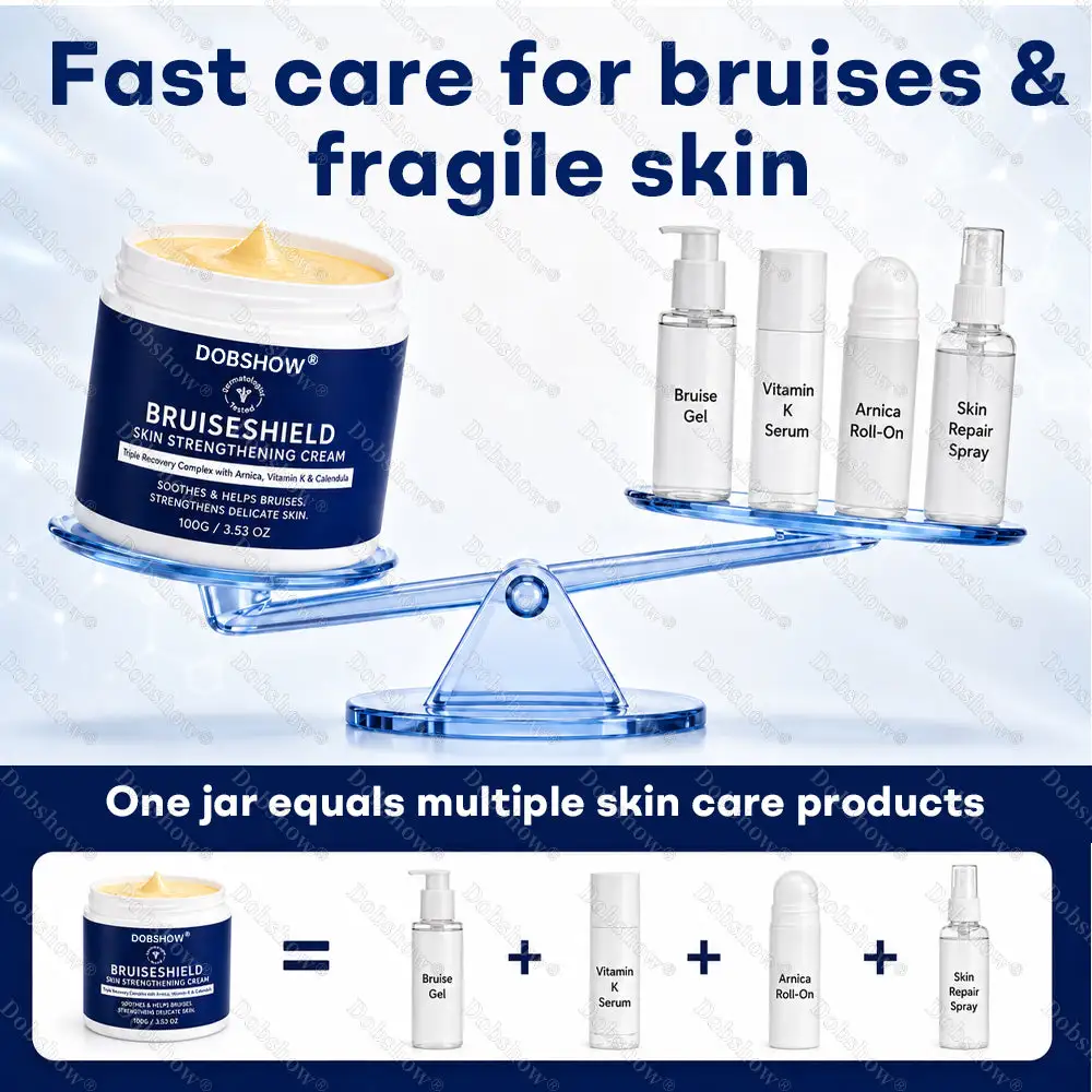 OFFICIAL
BRAND
🔥Dobshow® BRUISESHIELD Skin Strengthening Cream