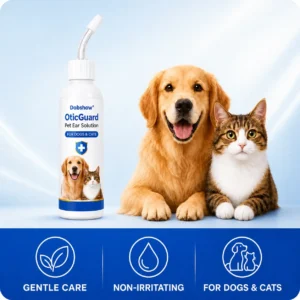 OFFICIAL
BRAND
Dobshow® OticGuard Pet Ear Solution For Bacterial, Yeast & Ear Mite Care