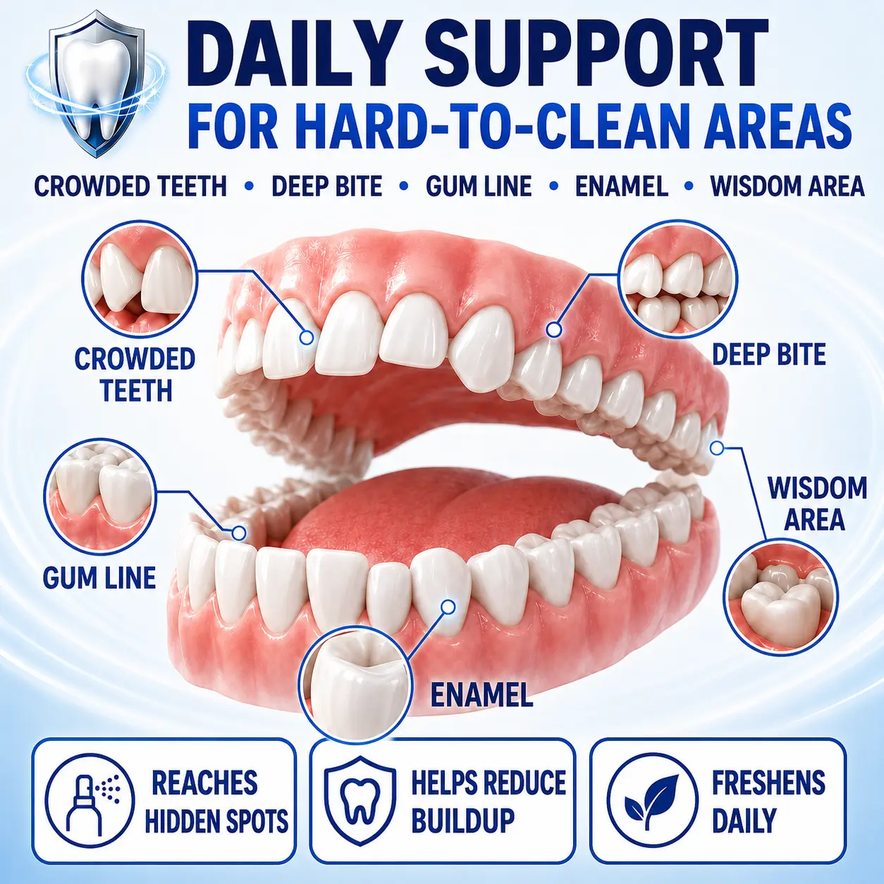 OFFICIAL
BRAND
Dobshow® TotalSmile Pro – Advanced Surface Stain Removal & Enamel Care System