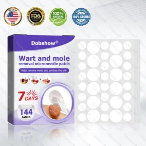 OFFICIAL
BRAND
Dobshow® Wart and mole removal microneedle patch