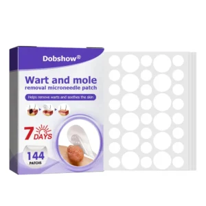 OFFICIAL
BRAND
Dobshow® Wart and mole removal microneedle patch