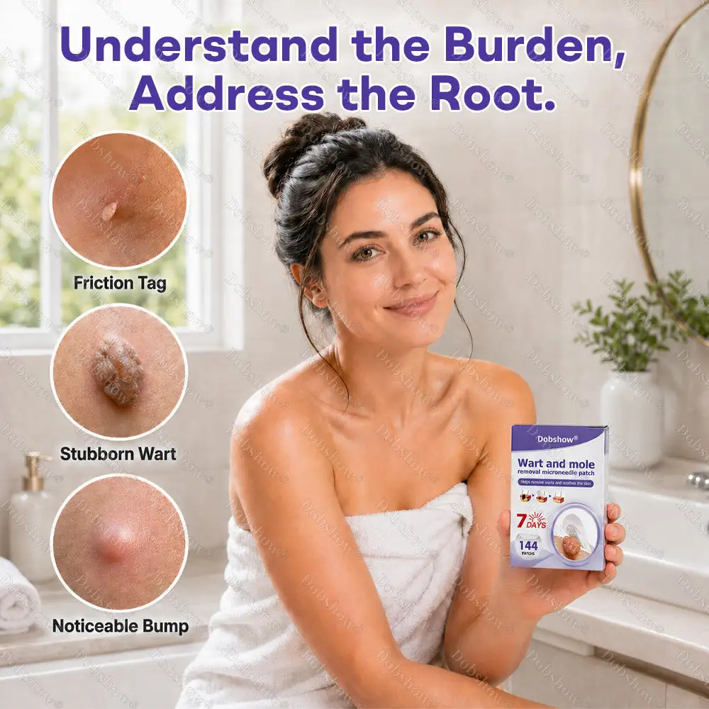 OFFICIAL
BRAND
Dobshow® Wart and mole removal microneedle patch