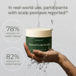 🔥Official U.S. Store 100K+ SOLD 🔥 Dobshow® Avocado & Orange Nourishing Anti-Dandruff Scalp Scrub — A New Steroid-Free Way to Heal an Itchy, Flaky Scalp!✨✨