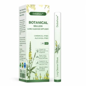 US👨⚕️✅ Dobshow® Botanical Mullein Lung Cleanse Diffuser 🌿(🫁Cough, Pharyngitis, shortness of breath, sputum, stuffy nose, bronchitis, bronchitis, allergy symptoms, lung discomfort💝)