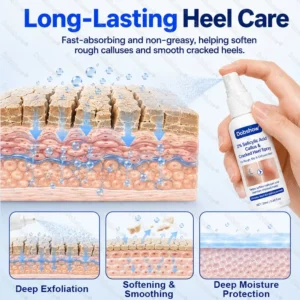 ⭐ Advanced Heel Repair ·Dobshow® 2% Salicylic Acid Callus & Cracked Heel Spray