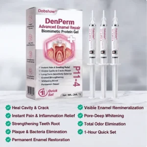 🏆𝐎𝐟𝐟𝐢𝐜𝐢𝐚𝐥 𝐔𝐒 𝐒𝐭𝐨𝐫𝐞🎉Over 100K+ Sold🔥Dobshow® 🦷 DenPerm Advanced Enamel Repair Biomimetic Protein Gel