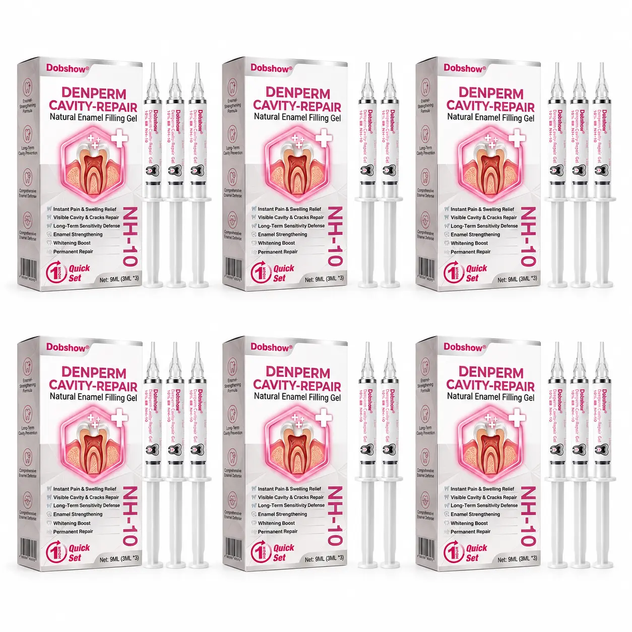 Dobshow® 🦷 DenPerm Cavity-Repair Advanced Enamel Filling Gel
