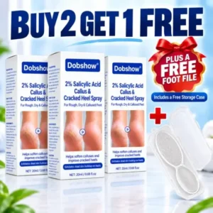 Dobshow® Medical-Grade 2% Salicylic Acid Callus & Cracked Heel Repair Spray