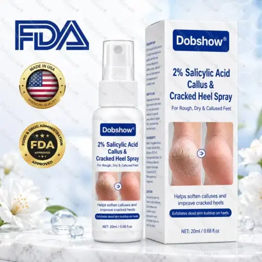 Dobshow® Medical-Grade 2% Salicylic Acid Callus & Cracked Heel Repair Spray