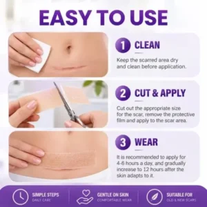 Dobshow® Medical-Grade Nano Microneedle Scar Repair Tape