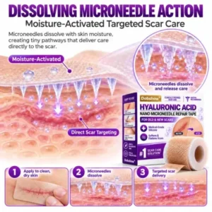 Dobshow® Medical-Grade Nano Microneedle Scar Repair Tape